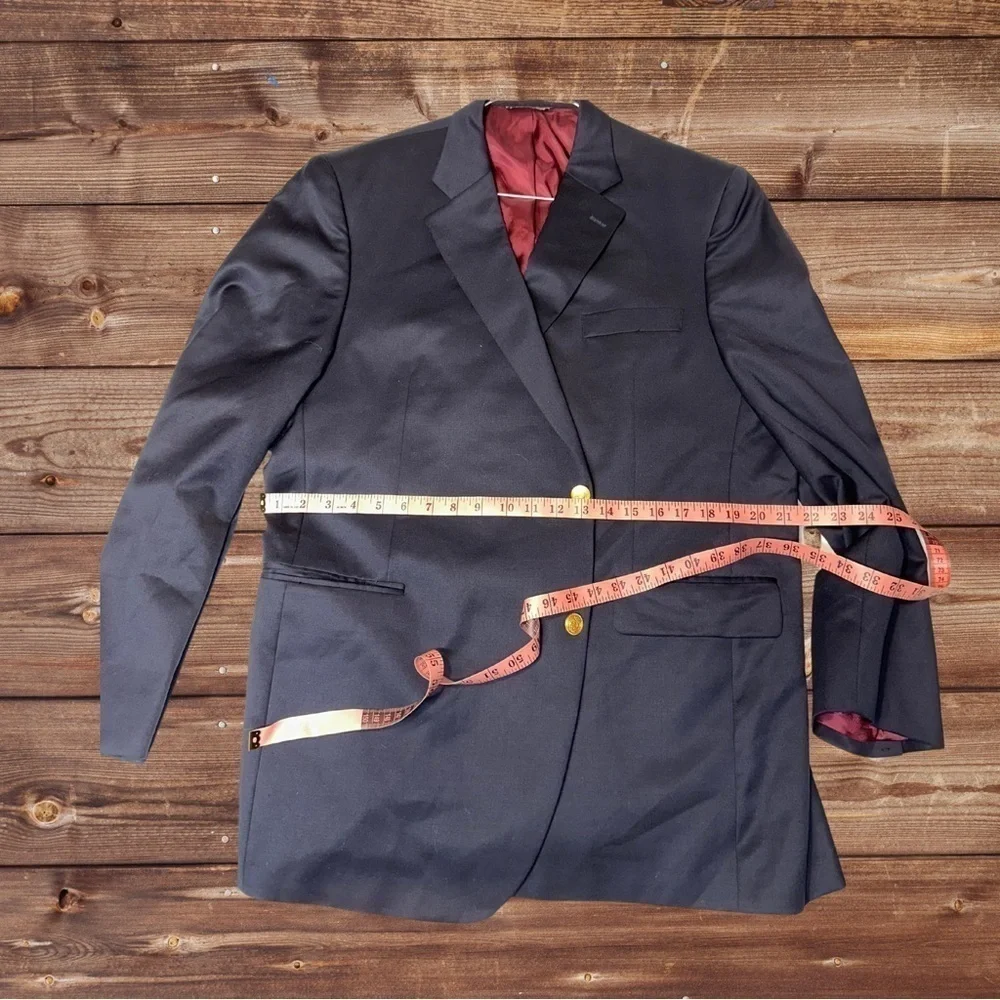 Jack Victor Blazer - Navy Blue (Size 48R) New Without Tags